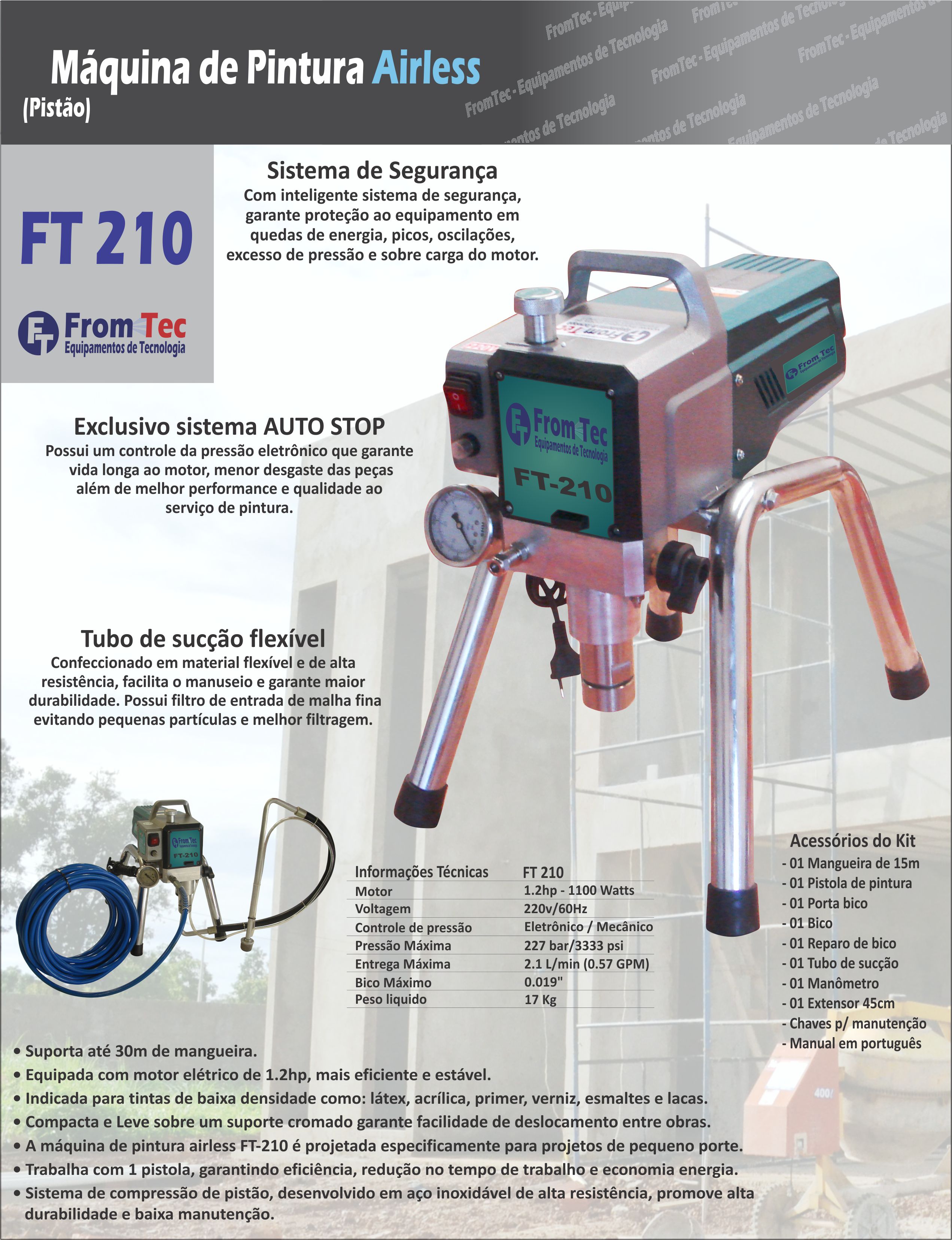 AIRLESS FROMTEC FT-210